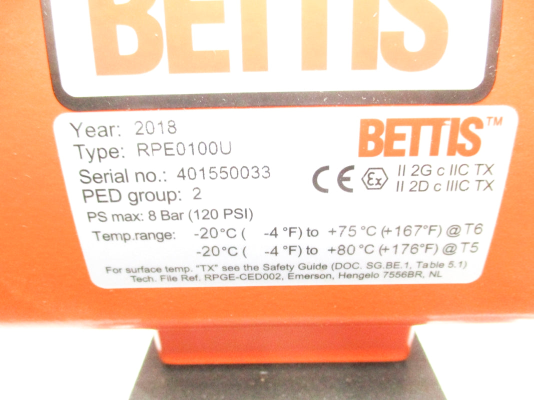 BETTIS RPE0100U 110/120V 120PSI NSNP