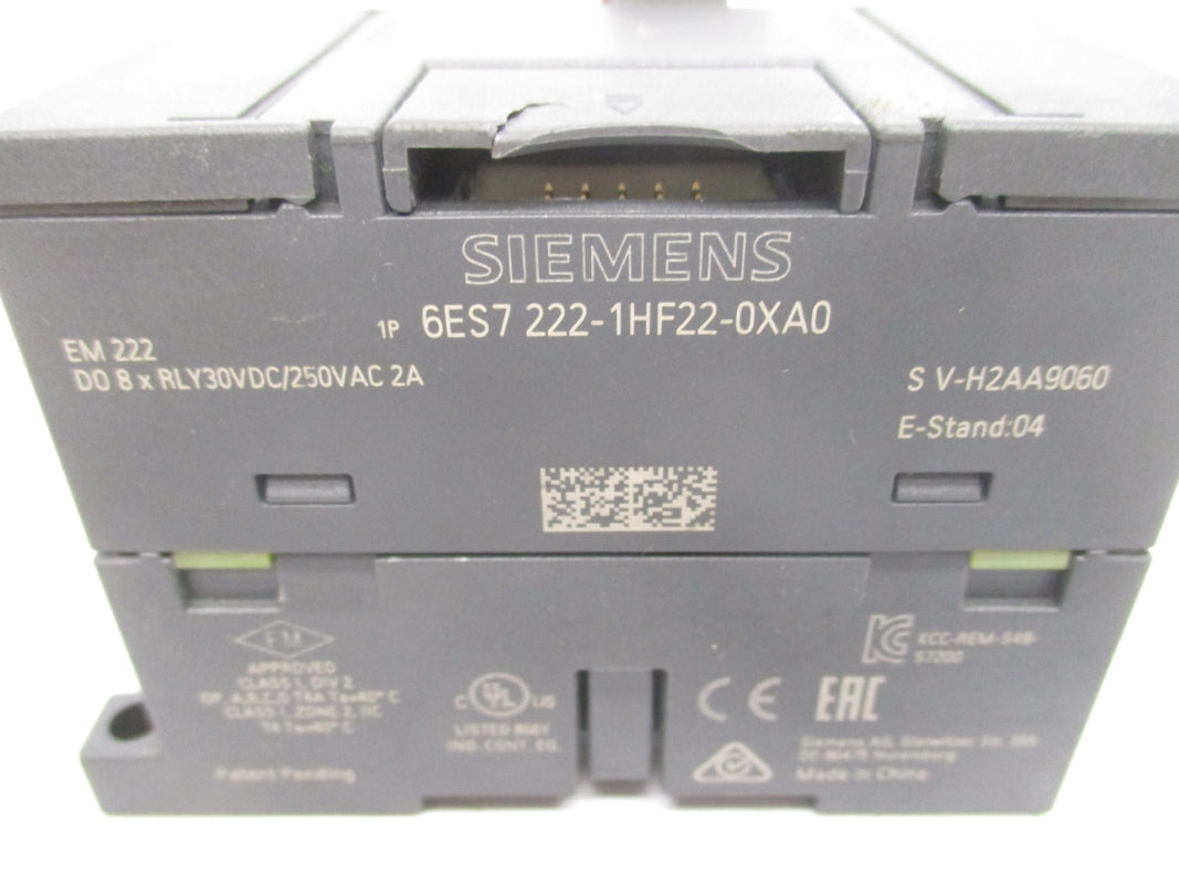 SIEMENS 6ES7222-1HF22-0XA0 250VAC 2A NSNP