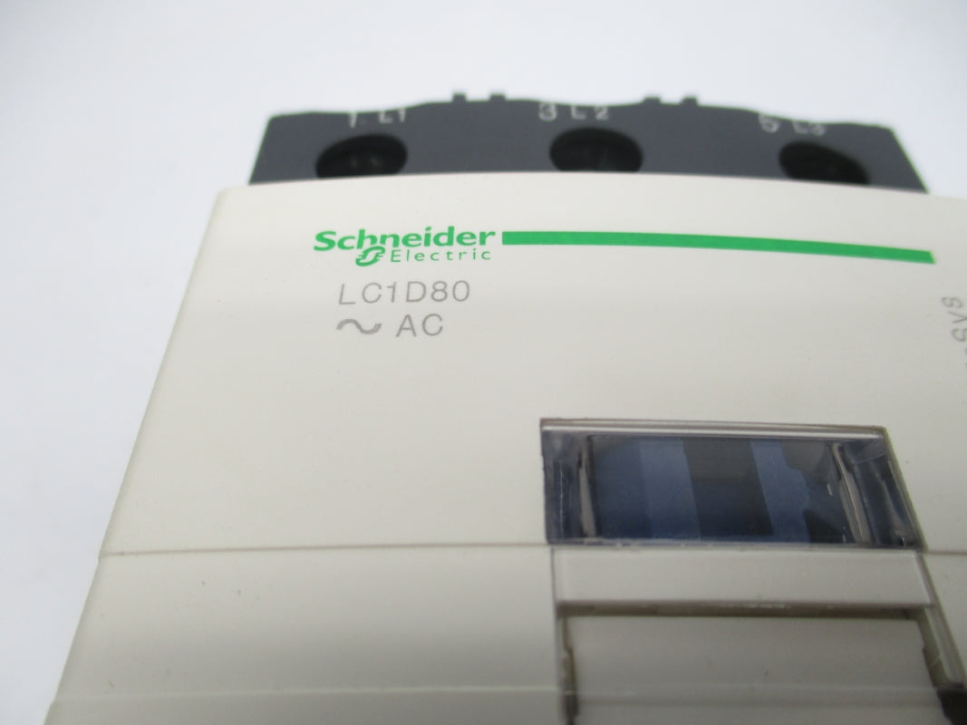 SCHNEIDER ELECTRIC LC1D80G7 120V 175A (AS PICTURED) NSNP