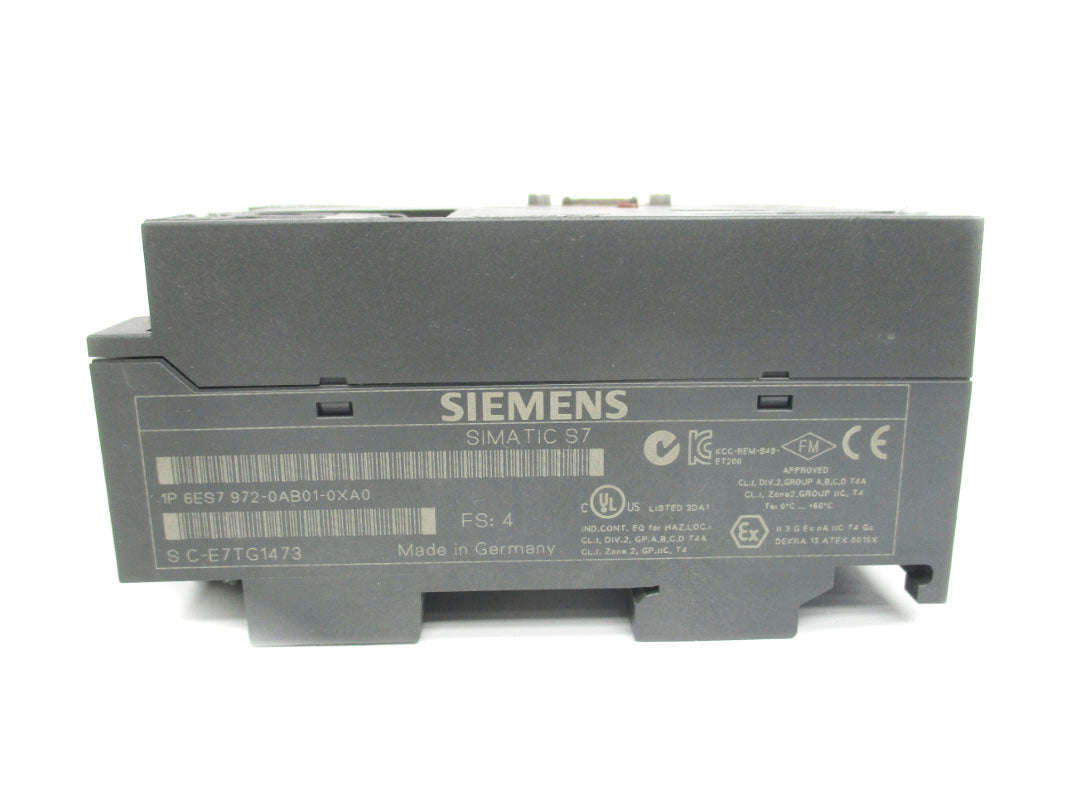 SIEMENS 6ES7972-0AB01-0XA0 F/W V2.1.0 NSNP