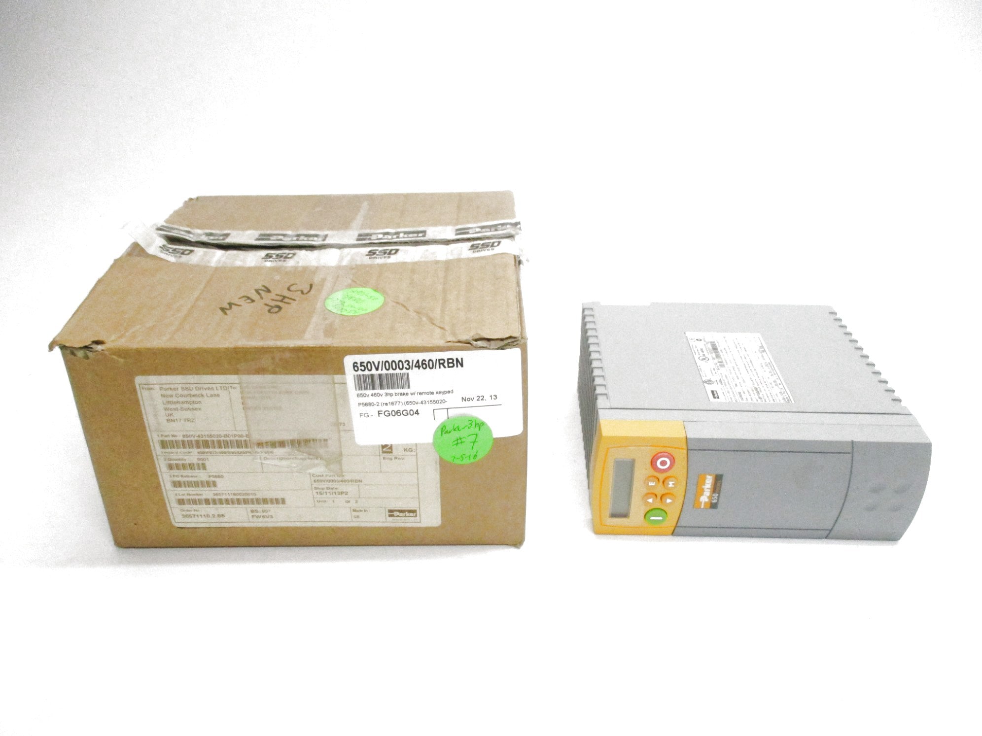 PARKER 650V/0003/460/RBN 380-460VAC 5.5A NSMP