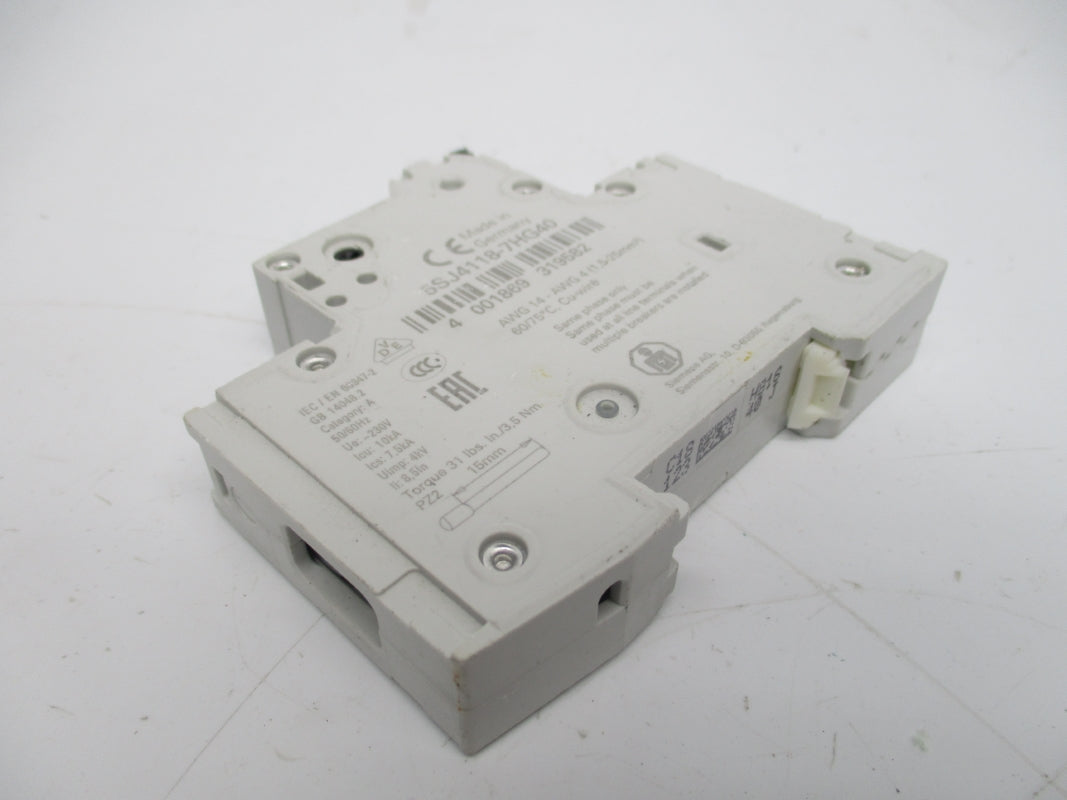 SIEMENS 5SJ4118-7HG40 230V 15A UNMP