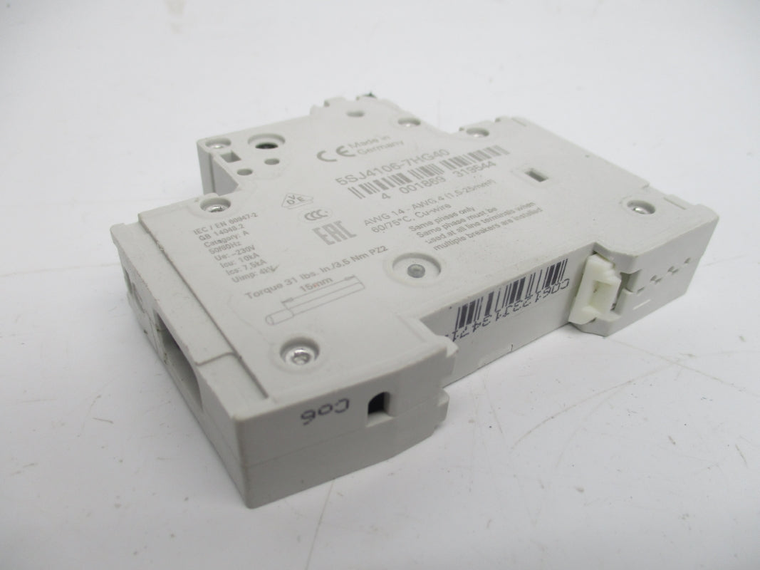SIEMENS 5SJ4106-7HG40 230V 6A NSNP