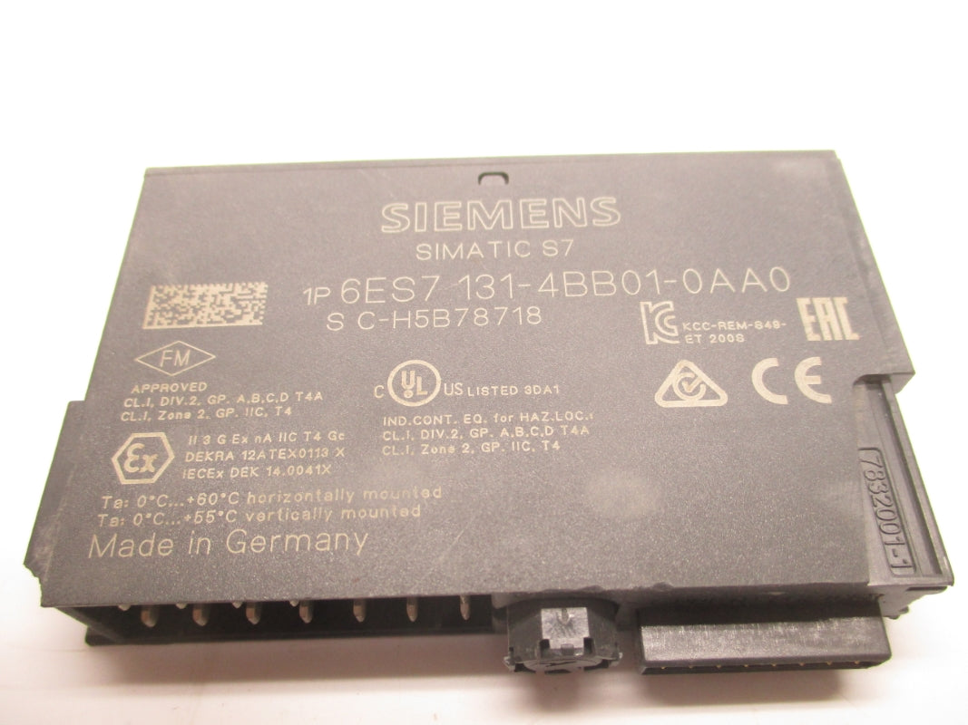 SIEMENS 6ES7131-4BB01-0AA0 24VDC UNMP