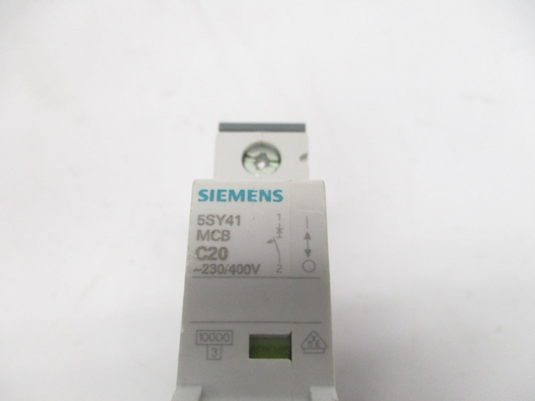 SIEMENS 5SY4120-7 230/400V 20A NSNP