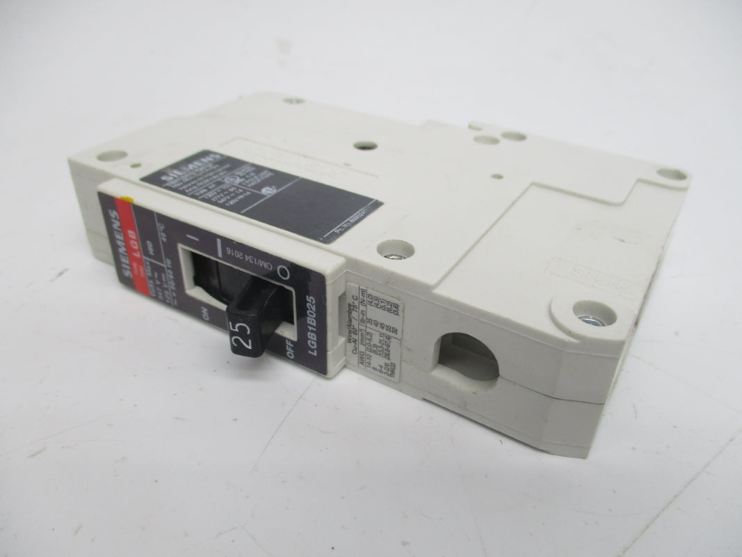 SIEMENS LGB1B025 347V 25A NSNP