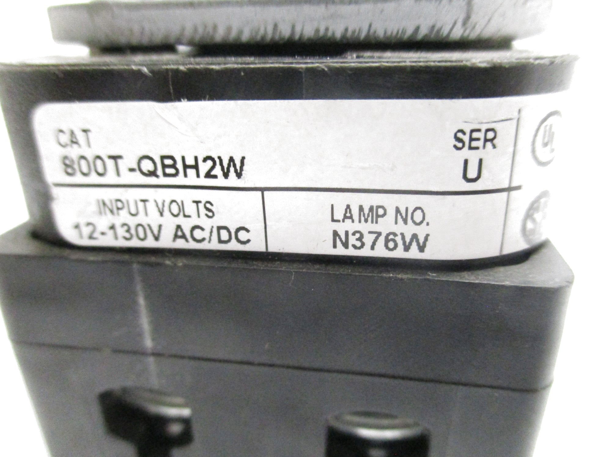 ALLEN BRADLEY 800T-QBH2W SER. U NSNP