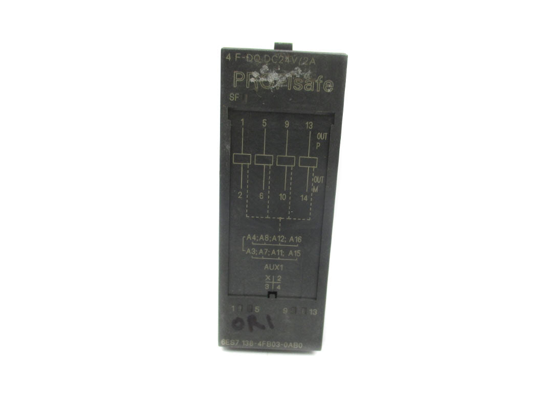 SIEMENS 6ES7138-4FB03-0AB0 24VDC 2A UNMP