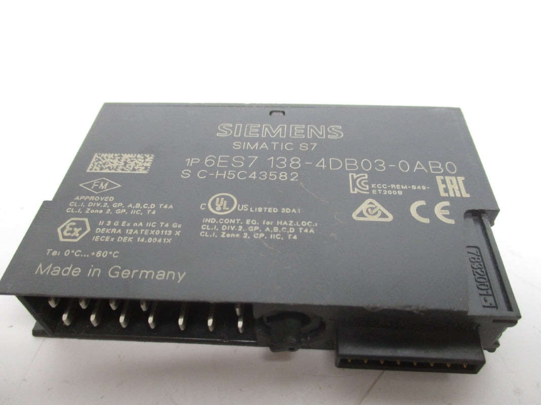 SIEMENS 6ES7138-4DB03-0AB0 UNMP