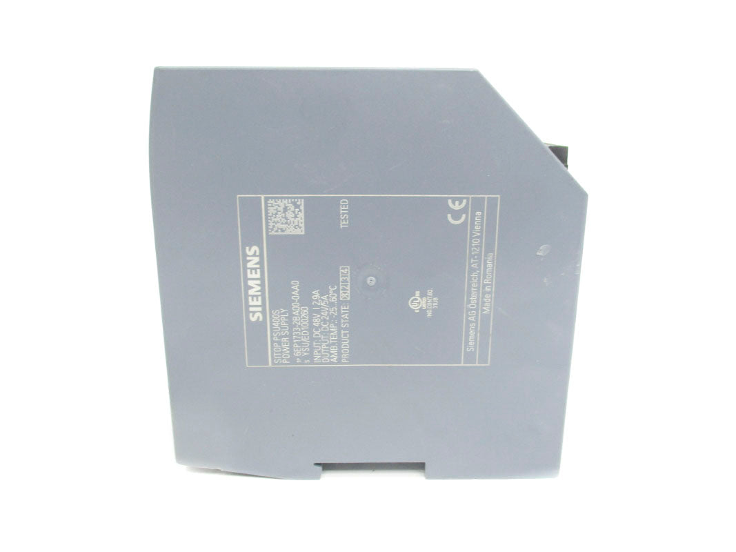 SIEMENS 6EP1733-2BA00-0AA0 48VDC 2,9A NSNP