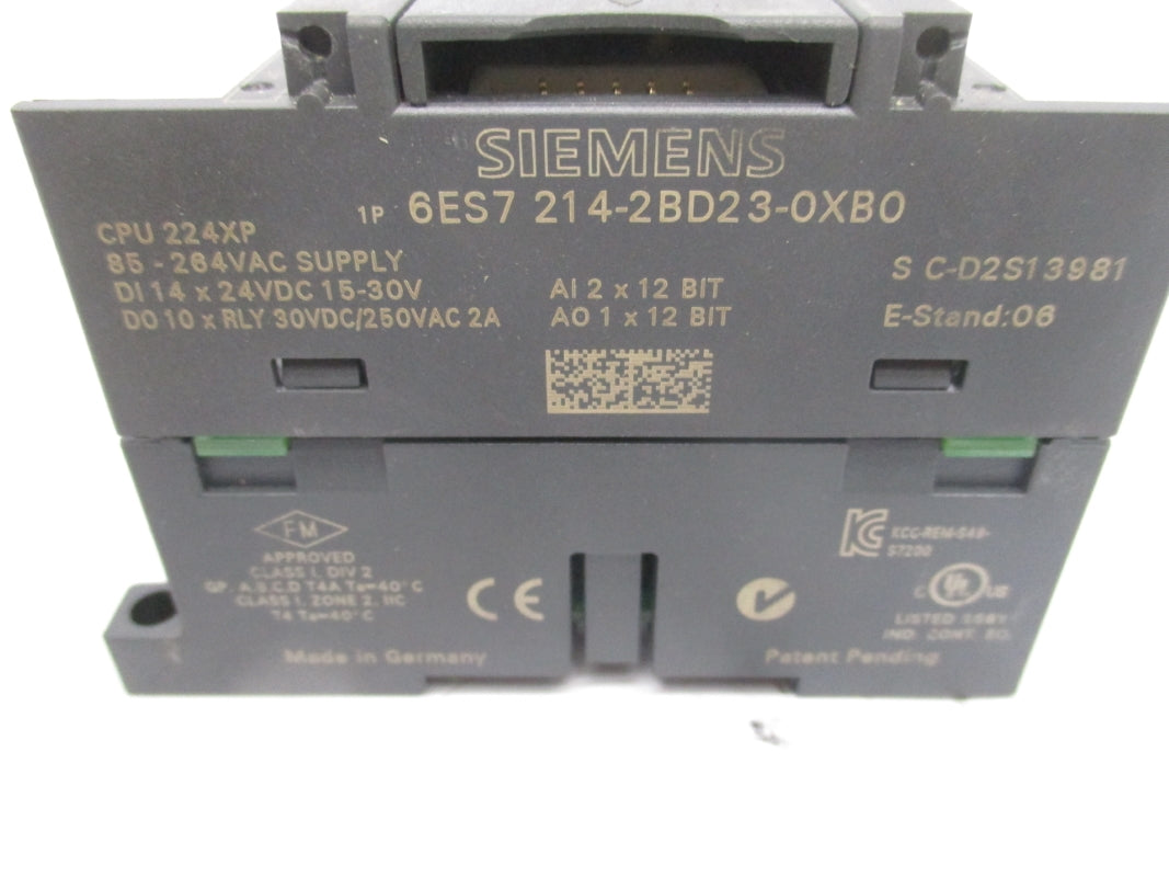 SIEMENS 6ES7214-2BD23-0XB0 250VAC 2A (NO DOOR) NSNP
