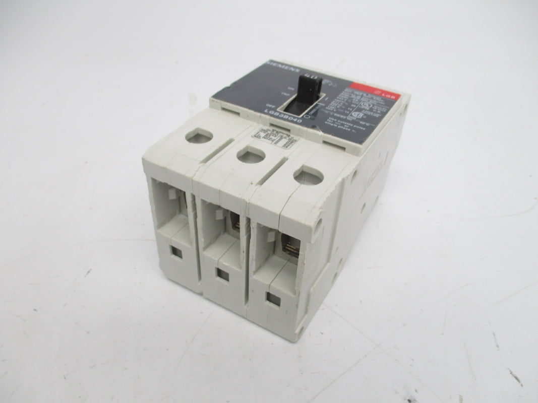SIEMENS LGB3B040 347V 40A  UNMP