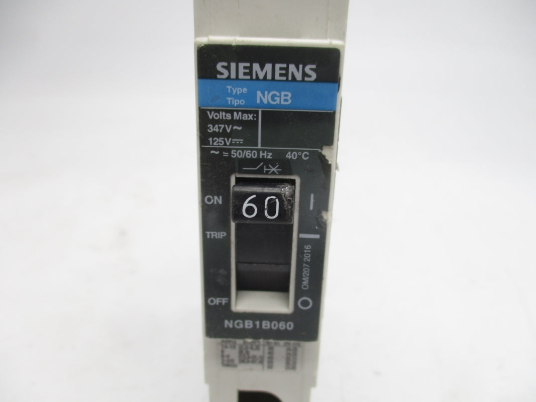 SIEMENS NGB1B060B 347V 60A UNMP