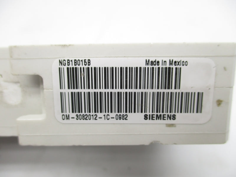 SIEMENS NGB1B015B 347V 15A NSNP