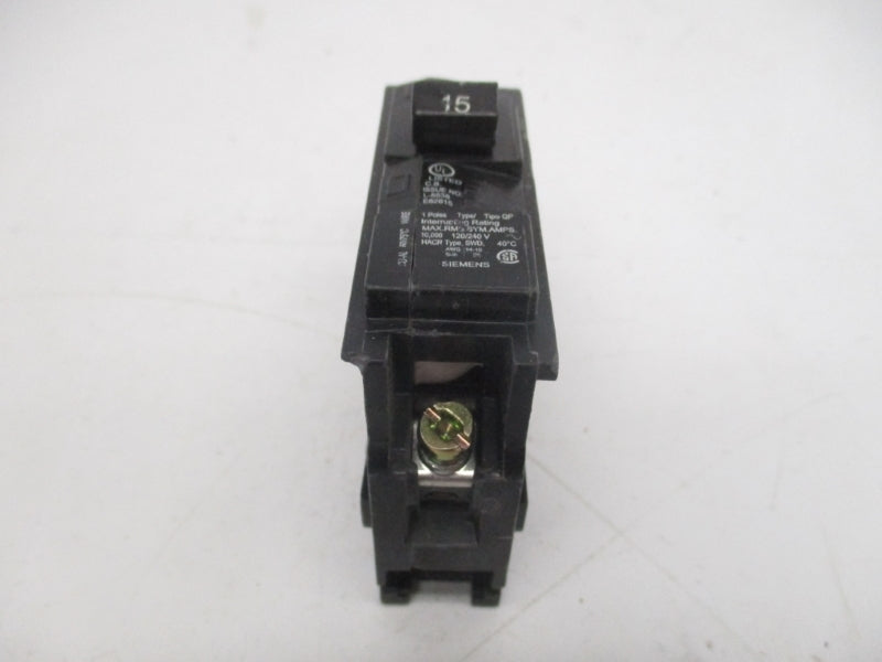 SIEMENS Q115 120/240V 15A NSNP