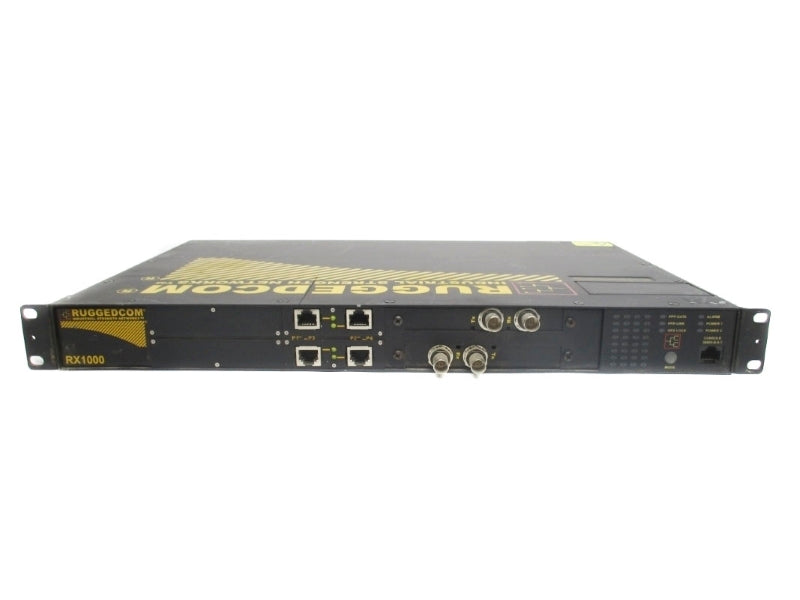 RUGGEDCOM RX1000-F-RM-48-48-XX-XX-TX01-TX01-DS3-DS3-XX 48VDC UNMP