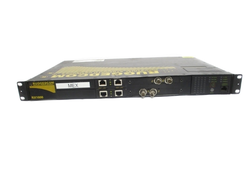 RUGGEDCOM RX1000-F-00-48-48-XX-XX-TX01-TX01-DS3-DS3-XX 48VDC UNMP