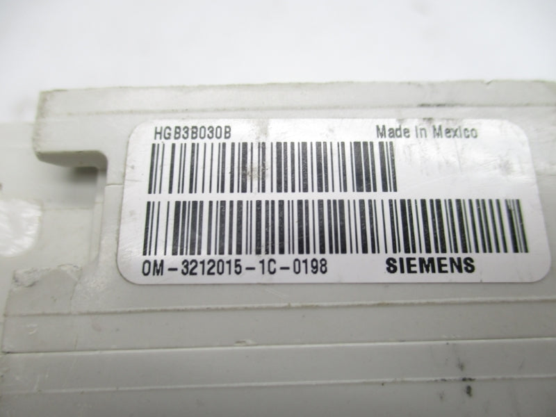 SIEMENS HGB3B030B 125/250V 30A UNMP