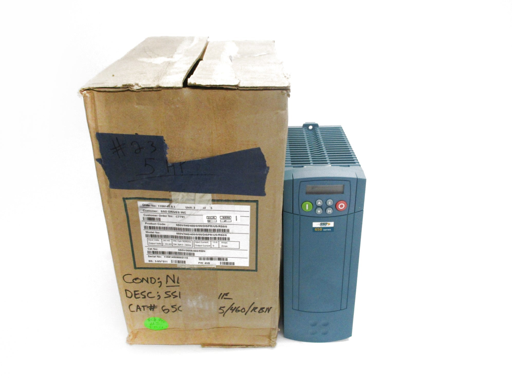 SSD DRIVES 650/0005/460/RBN F/W 4V8 NSMP