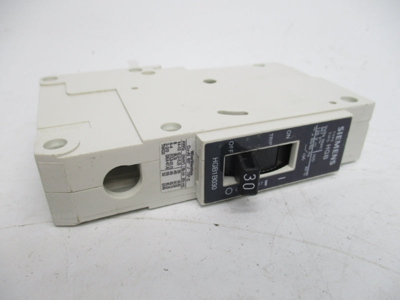 SIEMENS HGB1B030B 347V 30A NSNP