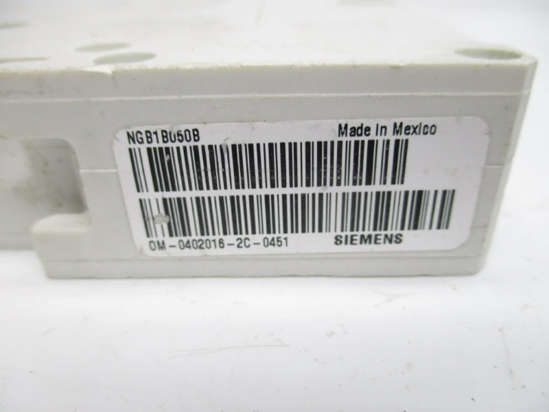 SIEMENS NGB1B050B 347V 50A UNMP