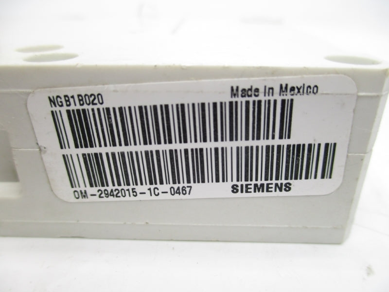 SIEMENS NGB1B020 347V 20A NSNP