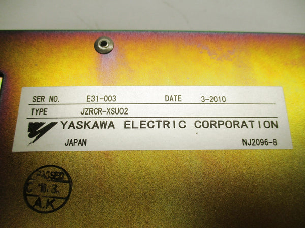 YASKAWA JZRCR-XSUO2 NSMP