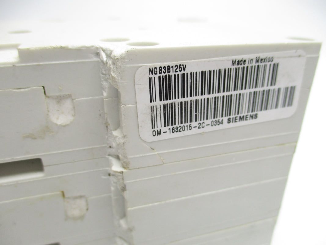 SIEMENS NGB3B125V 125/250V 125A UNMP