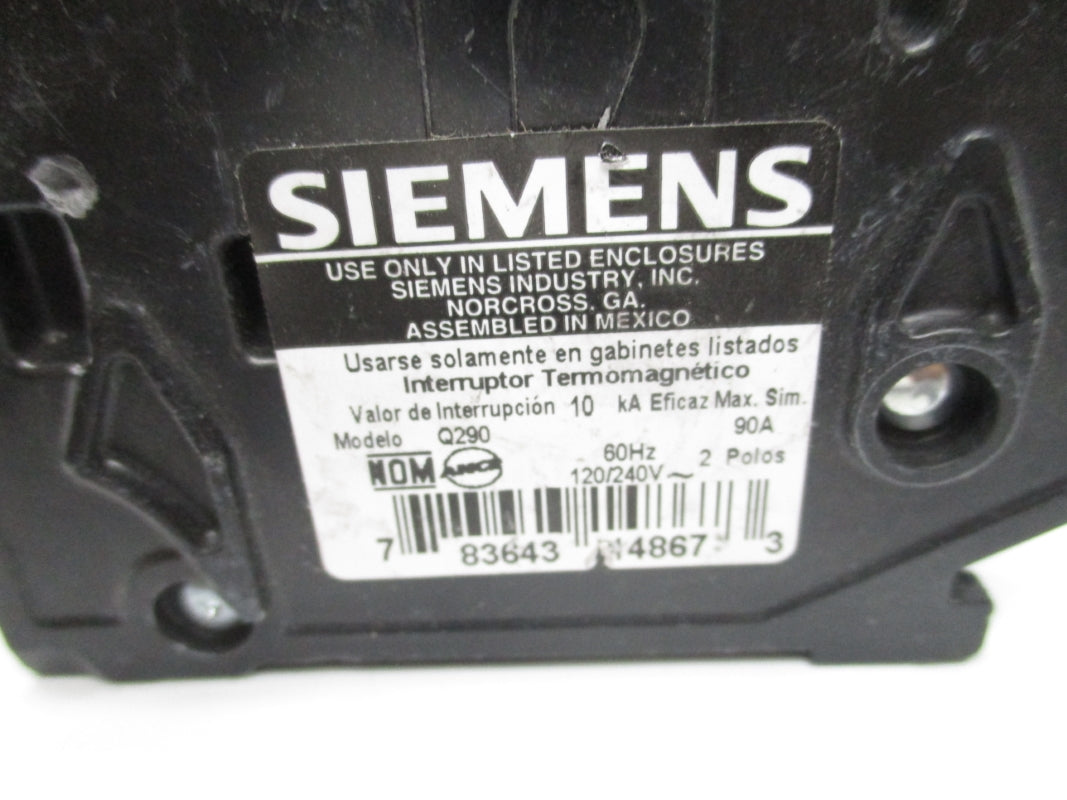 SIEMENS Q290 120/240V 90A (AS PICTURED) NSNP