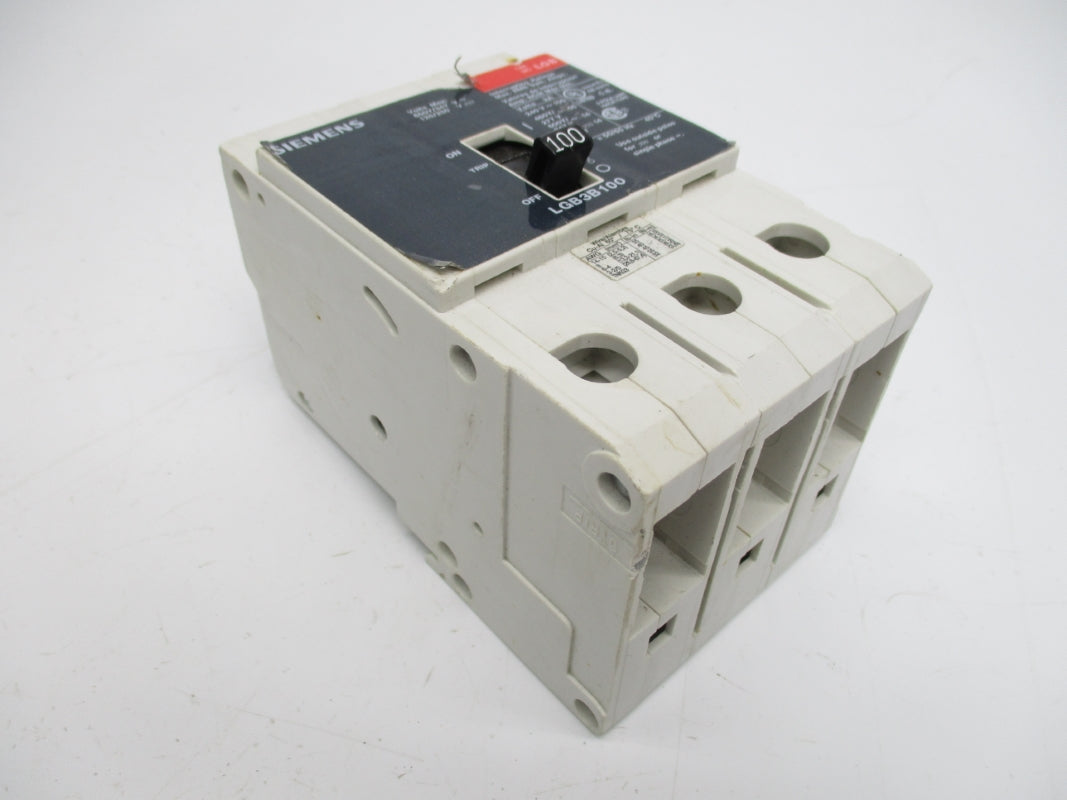 SIEMENS LGB3B100B 125/250V 100A NSNP
