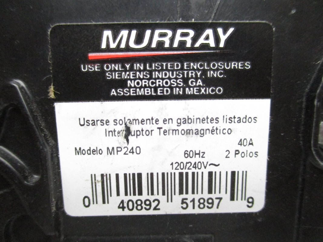 MURRAY MP240 120/240V 40A NSNP