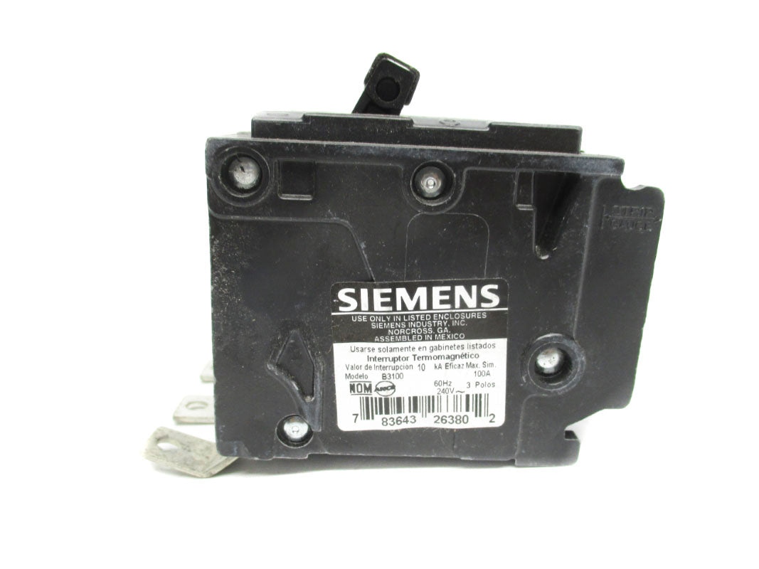 SIEMENS B3100 240V 100A (AS PICTURED) NSNP
