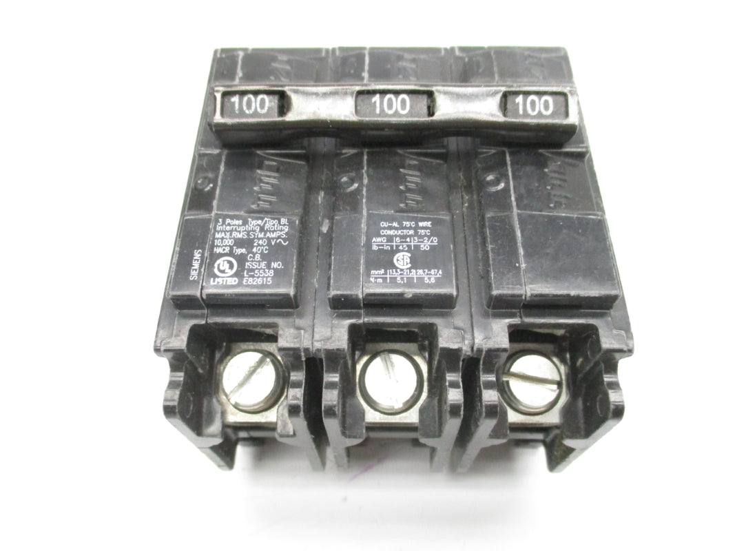 SIEMENS B3100 240V 100A (AS PICTURED) NSNP