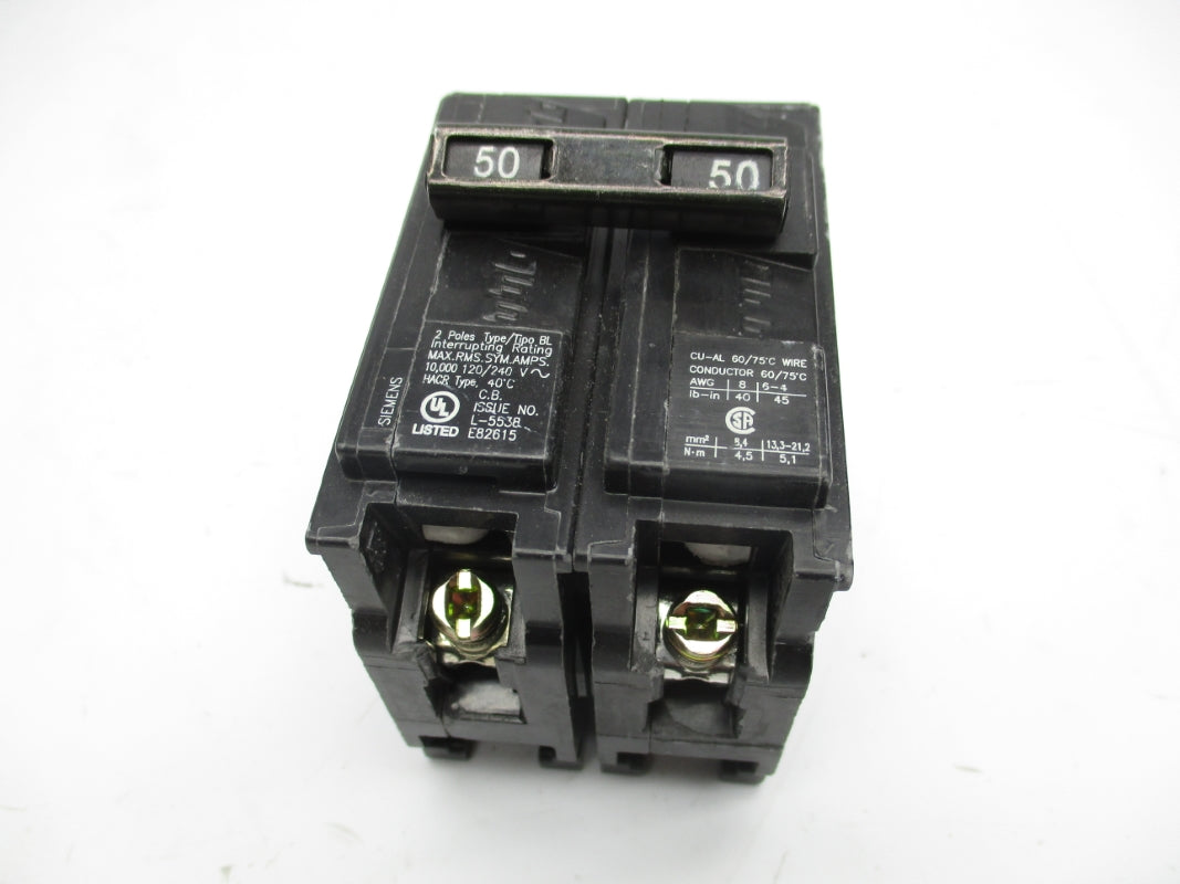 SIEMENS B250 120/240V 50A NSNP