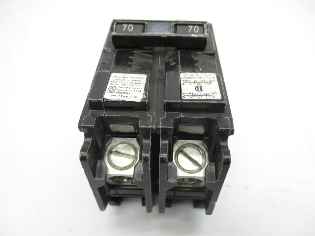 SIEMENS Q270H 120/240V 70A NSNP