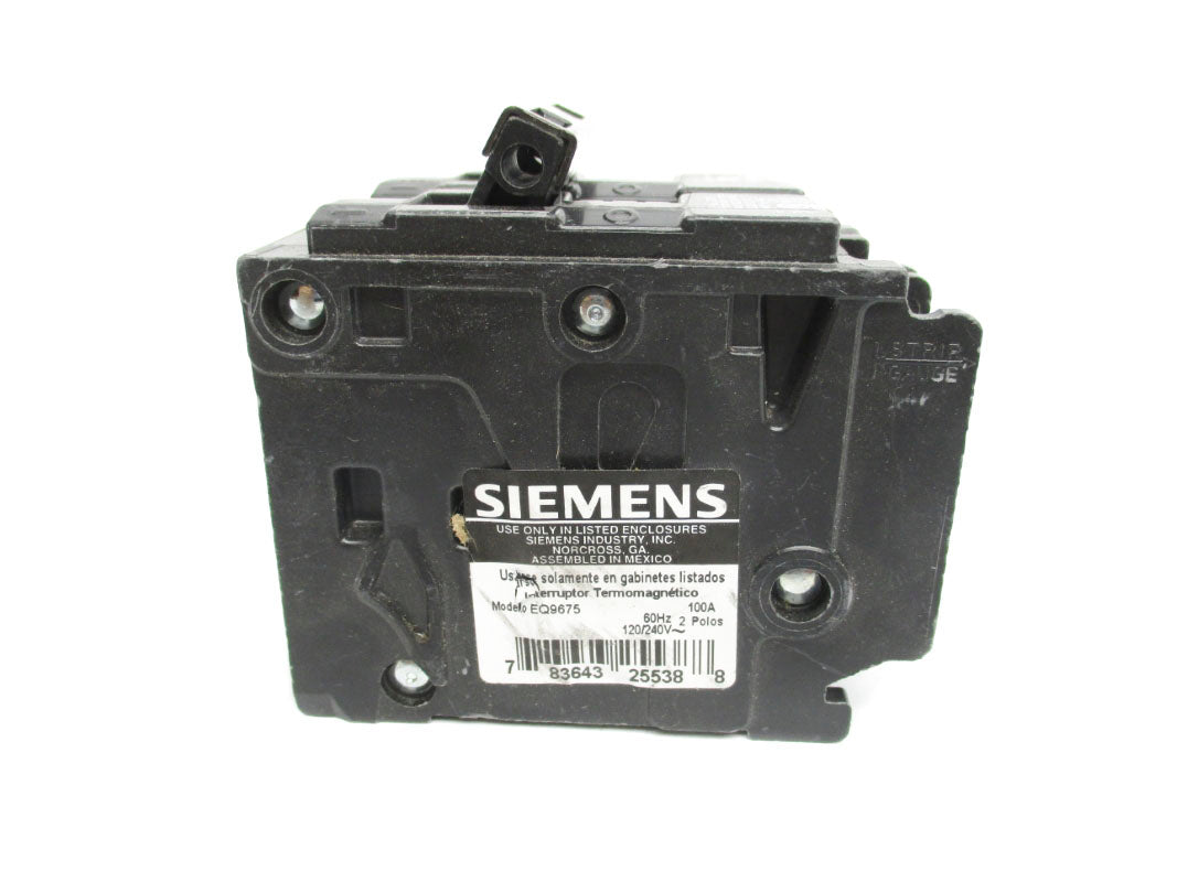 SIEMENS EQ9675 120/240V 100A NSNP