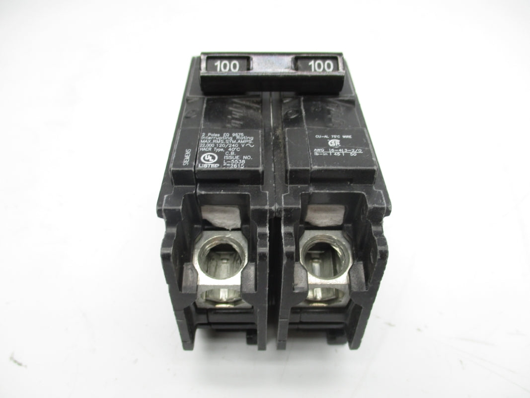 SIEMENS EQ9675 120/240V 100A (AS PICTURED) NSNP