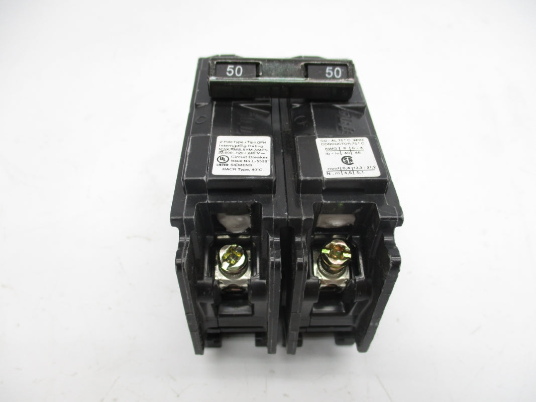 SIEMENS Q250H 120/240V 50A NSNP