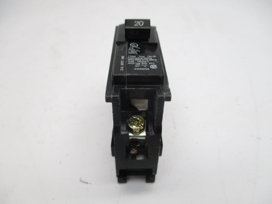 SIEMENS Q120 240V 20A UNMP