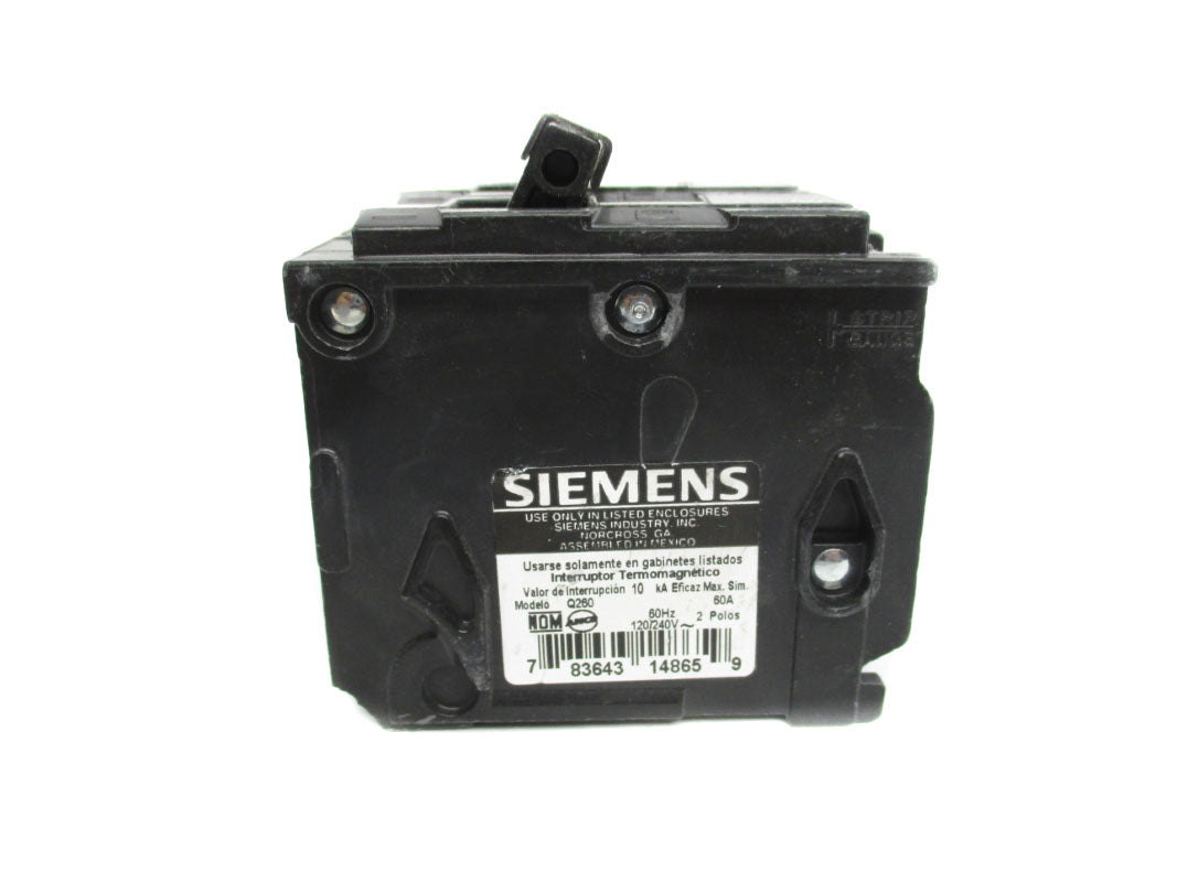SIEMENS Q260 240V 60A (AS PICTURED) NSNP