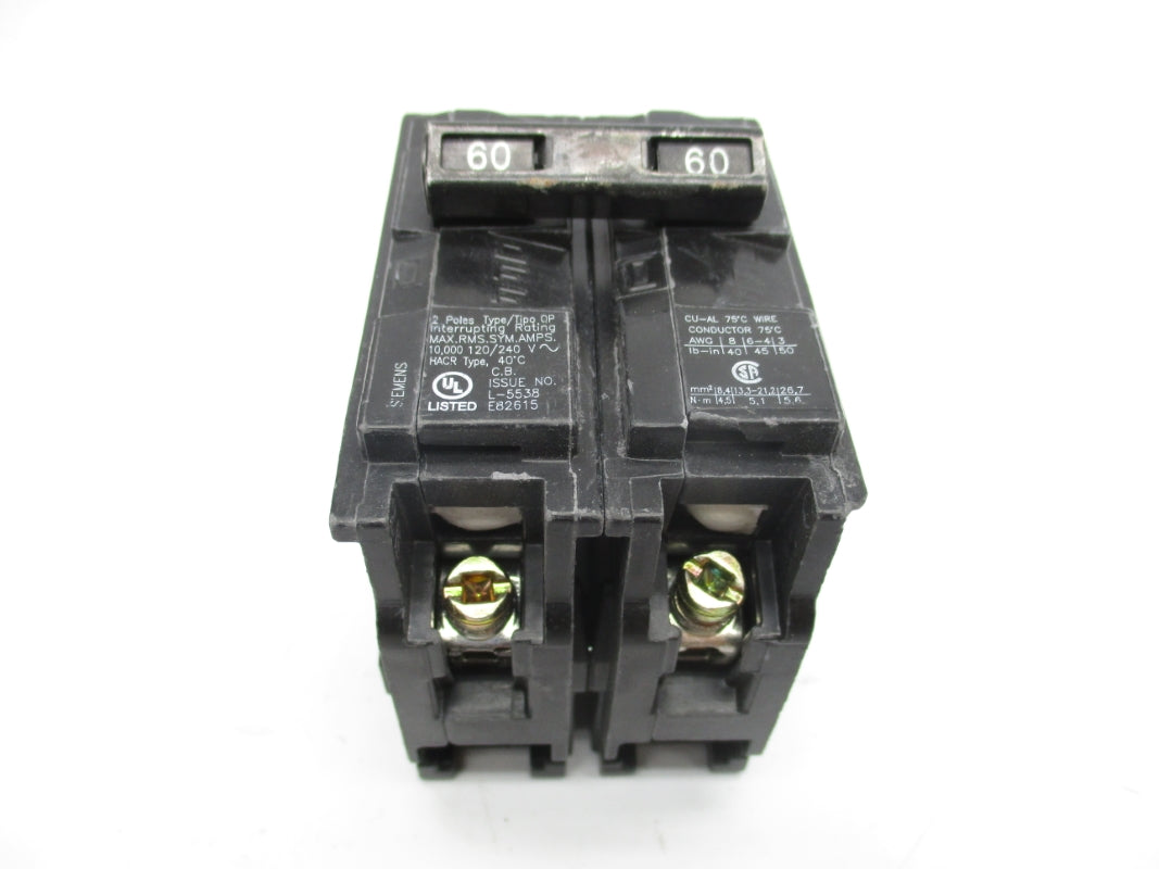 SIEMENS Q260 240V 60A (AS PICTURED) NSNP