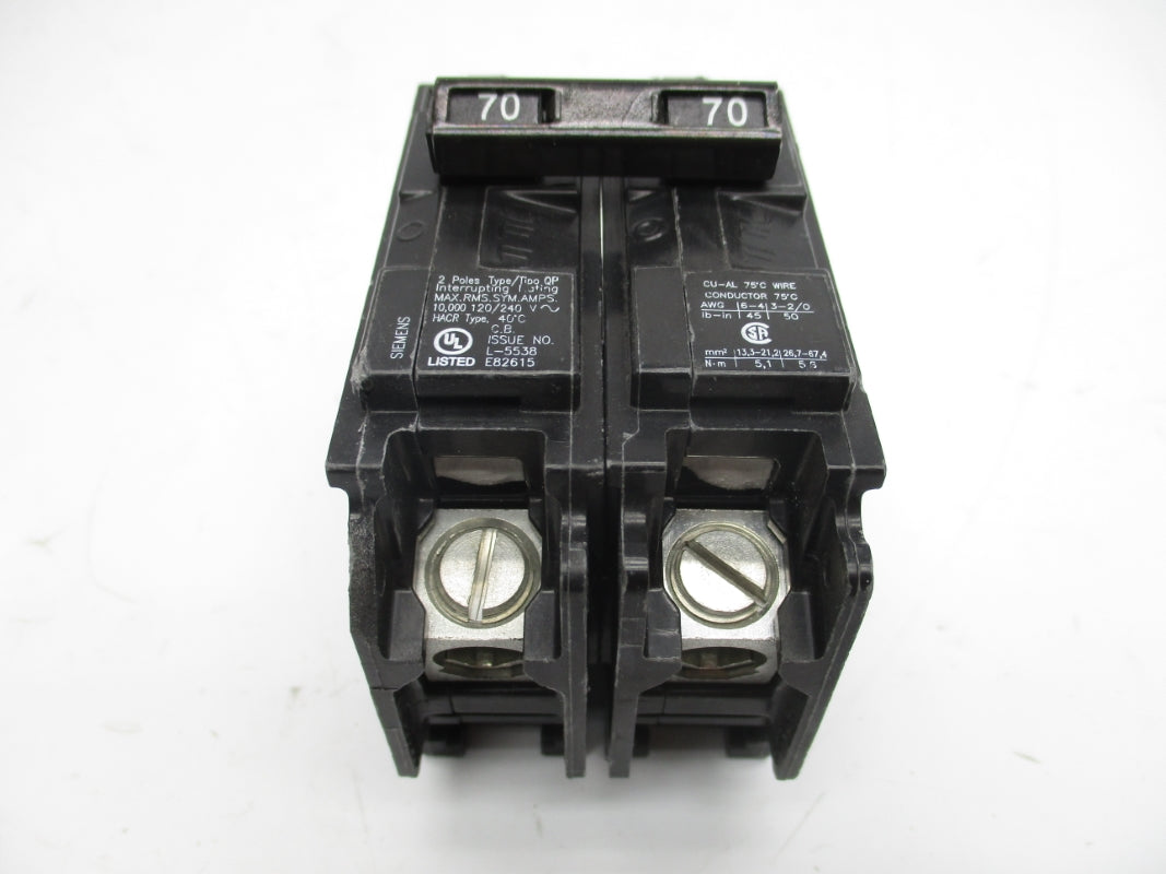 SIEMENS Q270 240V 70A (AS PICTURED) NSNP