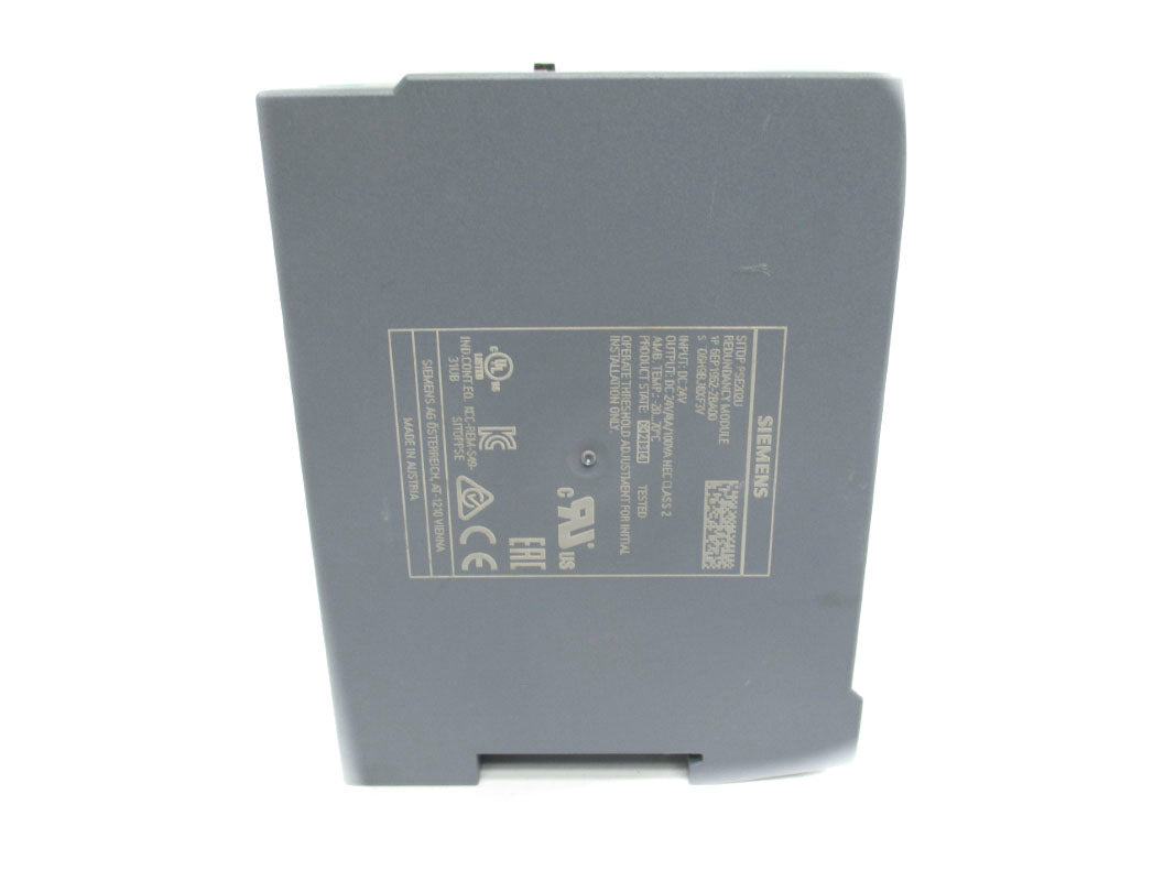 SIEMENS 6EP1962-2BA00 24VDC 4A NSNP