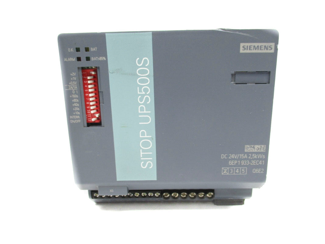 SIEMENS 6EP1933-2EC41 24VDC 17.5A UNMP