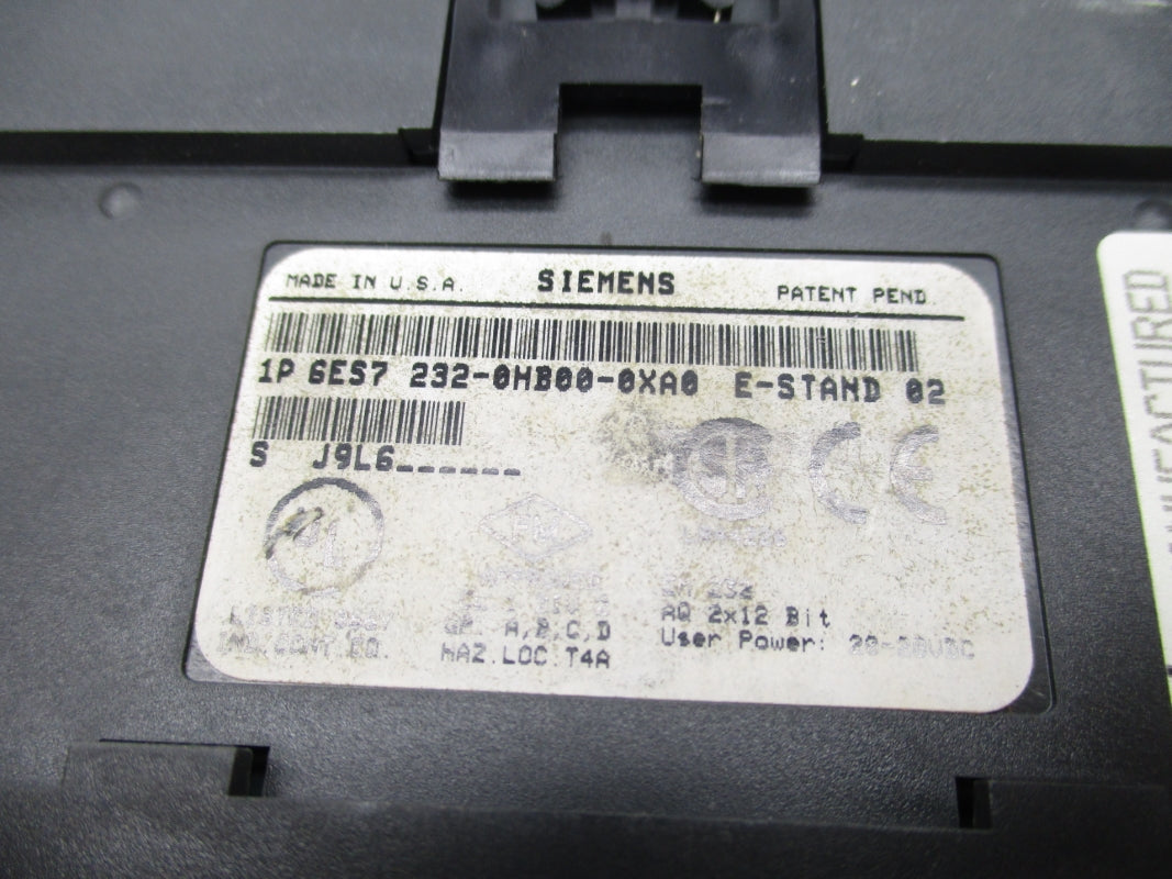 SIEMENS 6ES7232-0HB00-0XA0 REMAN