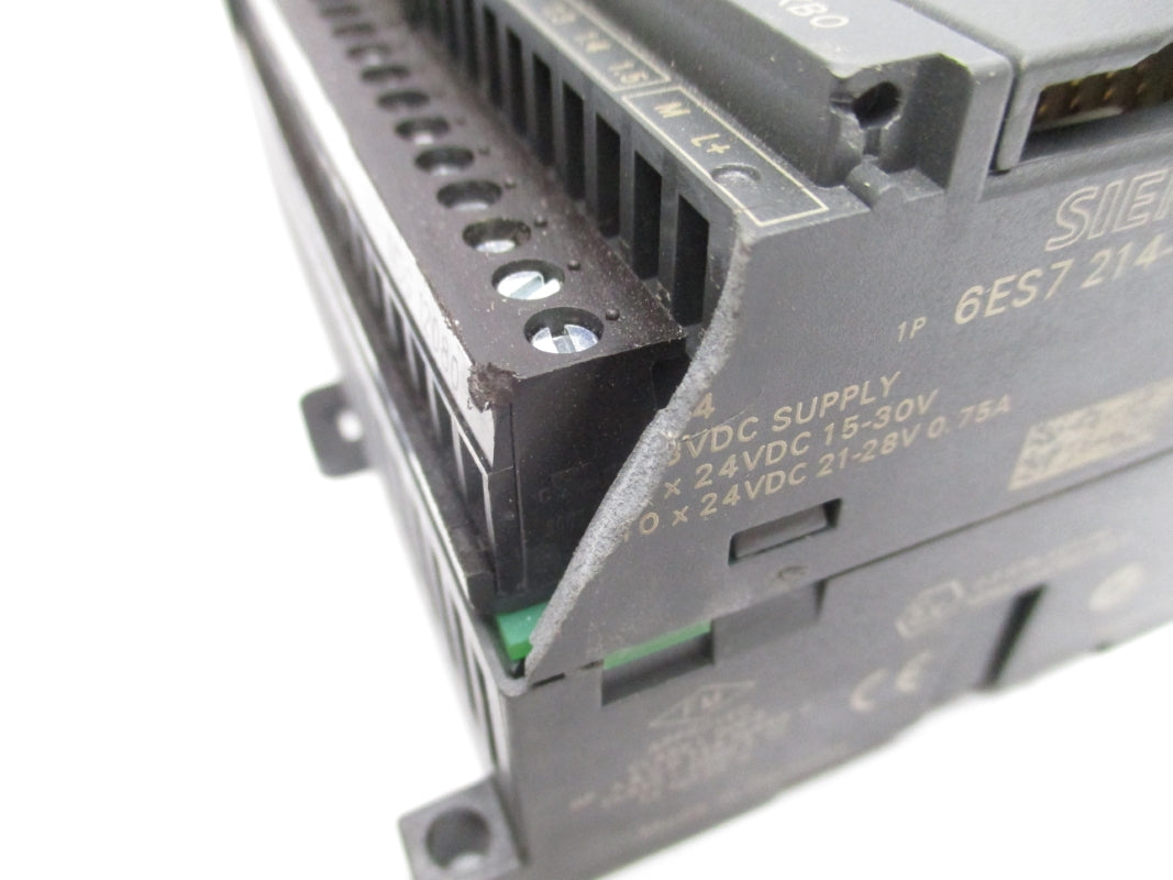 SIEMENS 6ES7214-1AD23-0XB0 24VDC 0.75A (AS PICTURED) NSNP