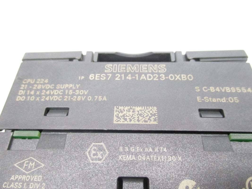 SIEMENS 6ES7214-1AD23-0XB0 21-28VDC  NSNP