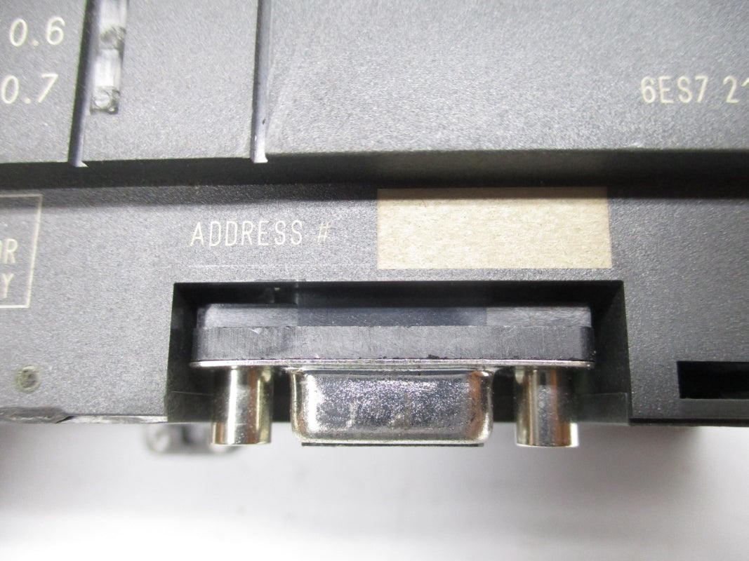 SIEMENS 6ES7212-1FA01-0XB0 20-29VAC 2A (NO DOOR) UNMP