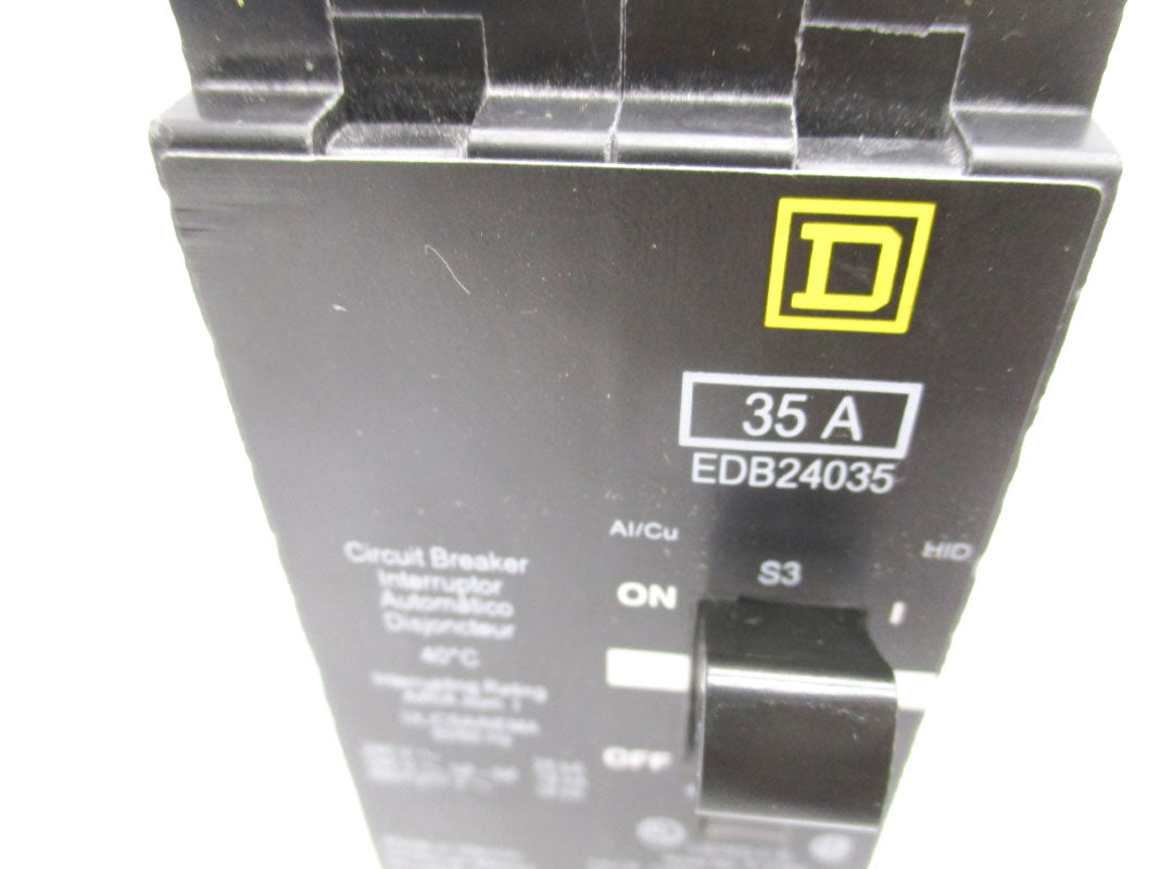 SQUARE D EDB24035 277V 35A UNMP