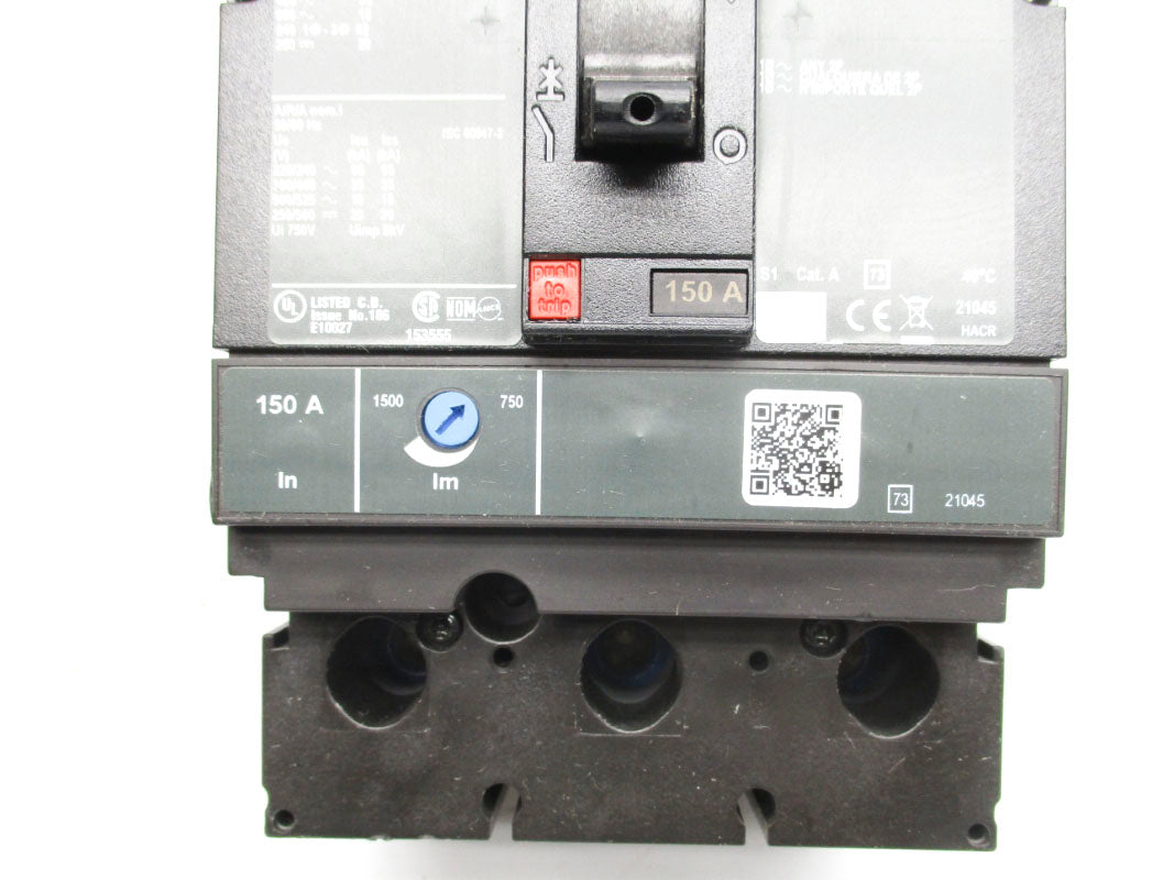 SQUARE D JGL36150 600V 150A NSNP